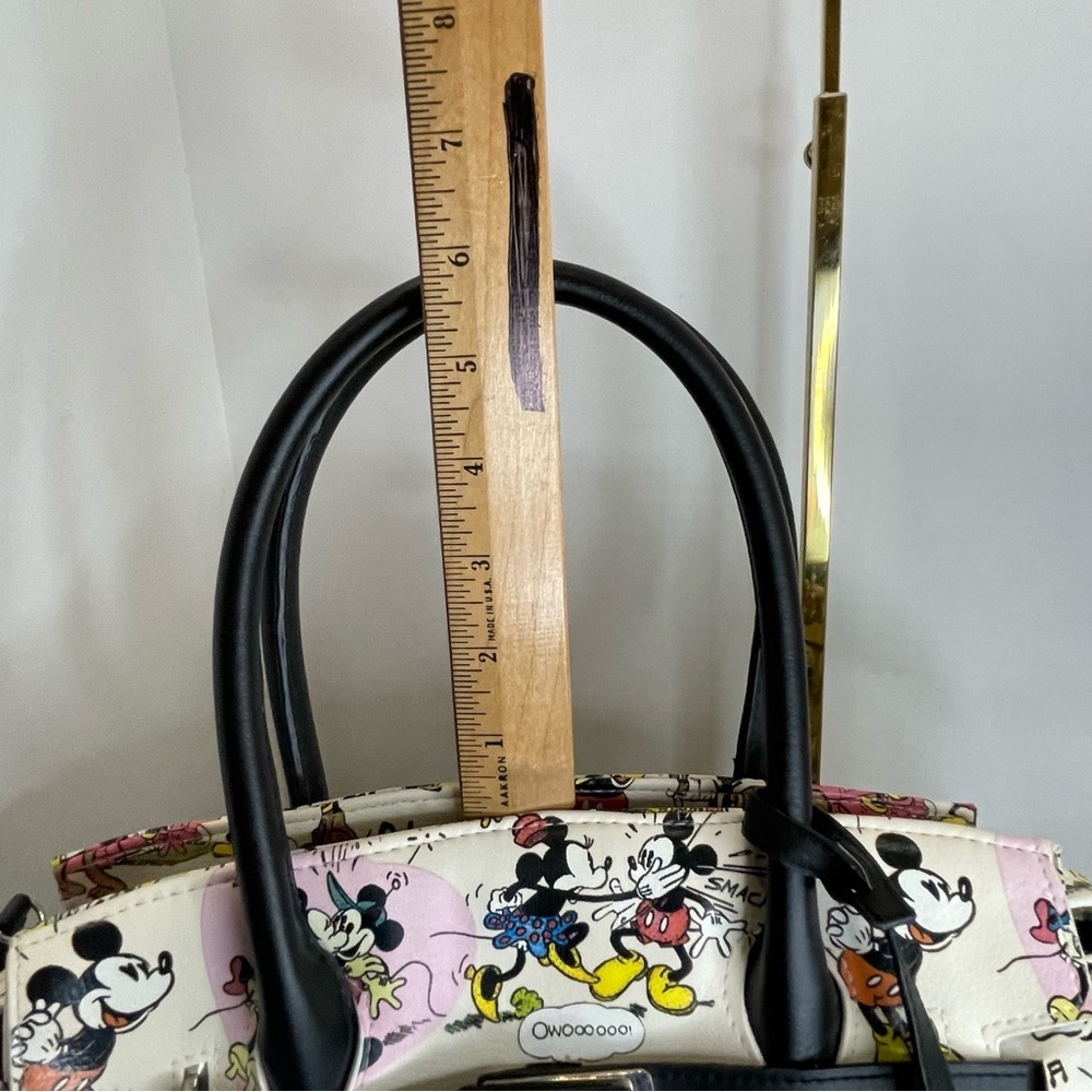 Disney Mickey Mouse Comic Print Handbag Shoulder bag. Used. Rare. - Picture 11 of 14
